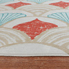 Outdoor-Teppich - Oasis Shell Blau Rot - thumbnail 5