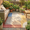 Gartenteppich Abstrakt - Groovy Shapes Bunt - thumbnail