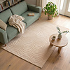 Teppich Wohnzimmer - Charm Waves Beige - thumbnail