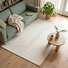 Teppich Wohnzimmer - Charm Arches Weiß - thumbnail