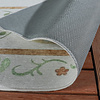 Outdoor-Teppich - Maui Border Weiß - thumbnail 5