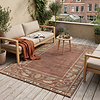 Outdoor-Teppich - Maui Border Braun - thumbnail