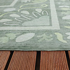 Outdoor-Teppich - Maui Border Grün - thumbnail 4