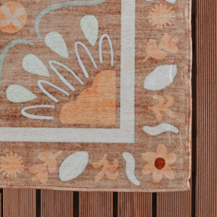 Outdoor-Teppich - Maui Border Terrakotta - 3