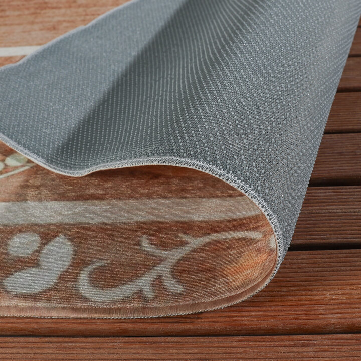 Outdoor-Teppich - Maui Border Terrakotta - 5