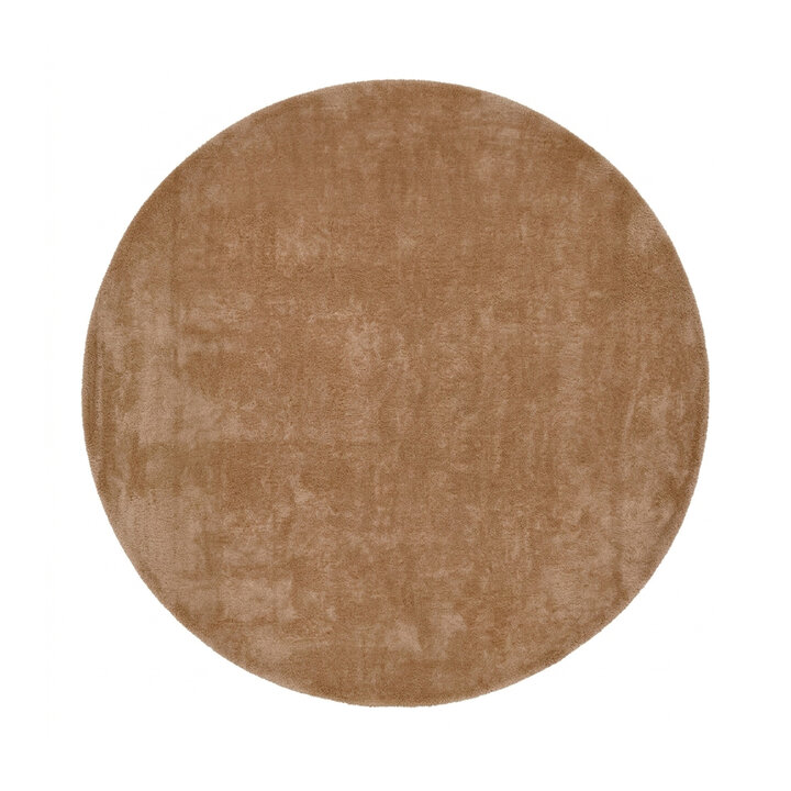 Wollteppich rund - Leone Taupe - 1