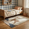 Kinderzimmer Teppich - Balou Hirsch Braun - thumbnail