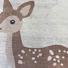 Kinderzimmer Teppich - Balou Hirsch Braun - thumbnail 2