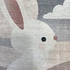 Kinderzimmer Teppich - Balou Kanichen Weiß - thumbnail 2