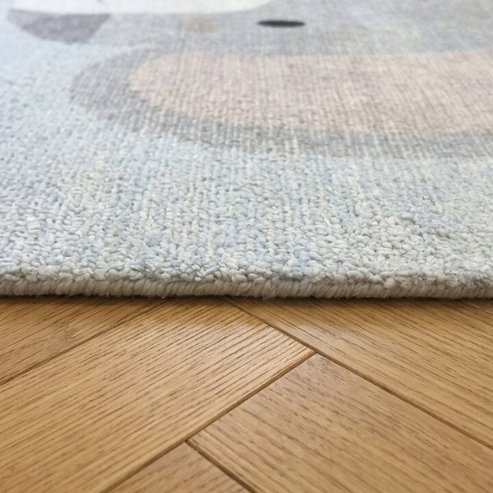 Kinderzimmer Teppich - Balou Elefant Grau - 4