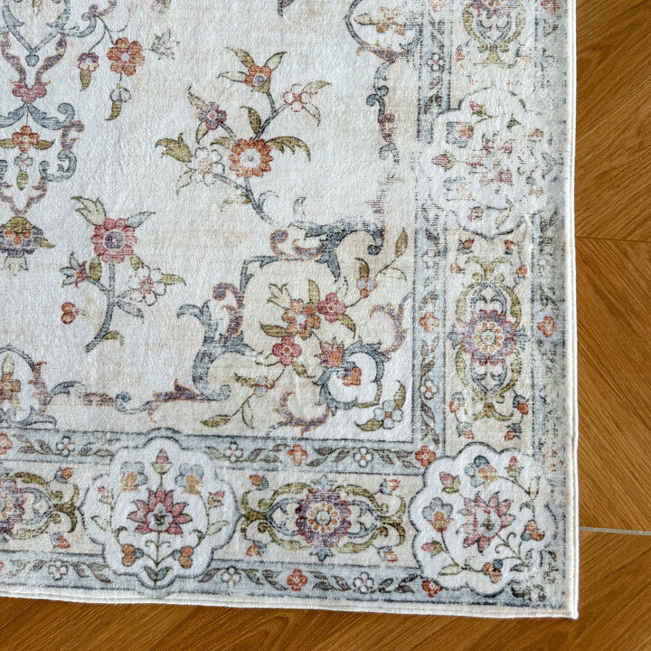 Teppich Vintage - Ember Medaillon Bunt - 3