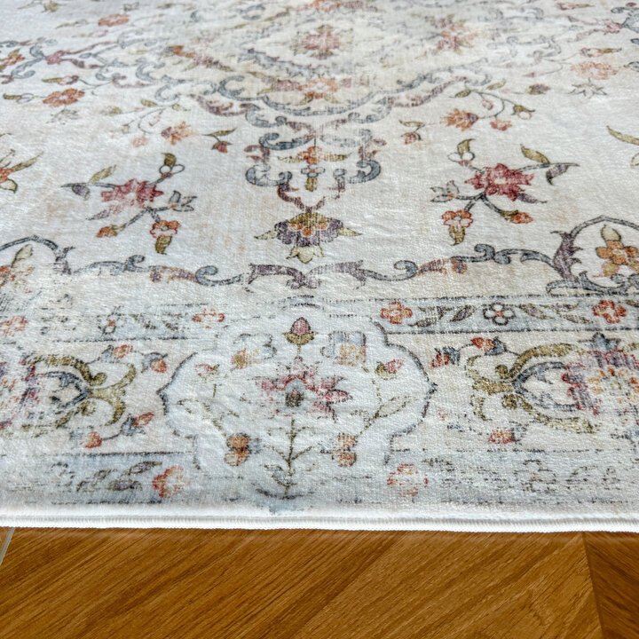 Teppich Vintage - Ember Medaillon Bunt - 4