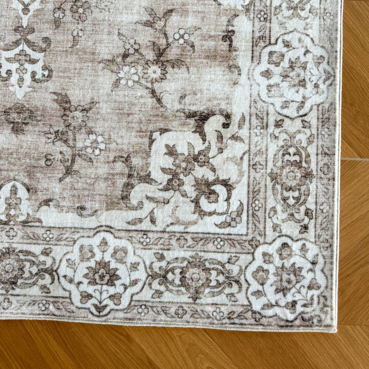 Teppich Vintage - Ember Medaillon Taupe - 3