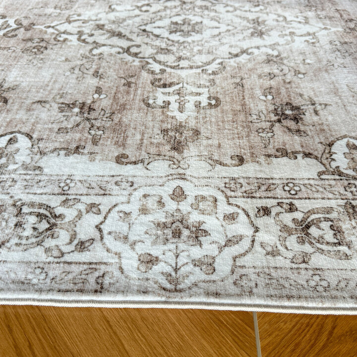 Teppich Vintage - Ember Medaillon Taupe - 4