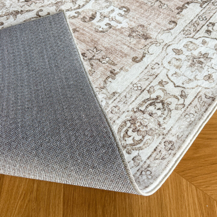 Teppich Vintage - Ember Medaillon Taupe - 5