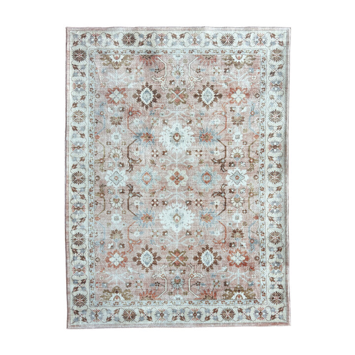 Teppich Vintage - Ember Oriental Rosa - 1