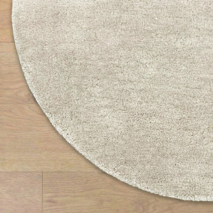 Wollteppich rund - Leone Creme - 3
