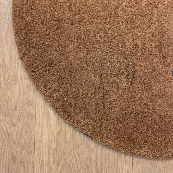 Wollteppich rund - Leone Taupe - 3
