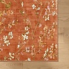 Waschbarer Teppich - Misty Floral Terrakotta - thumbnail 3