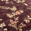 Waschbarer Teppich - Misty Floral Braun - thumbnail 2
