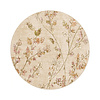 Waschbarer Teppich Rund - Misty Floral Creme - thumbnail 1
