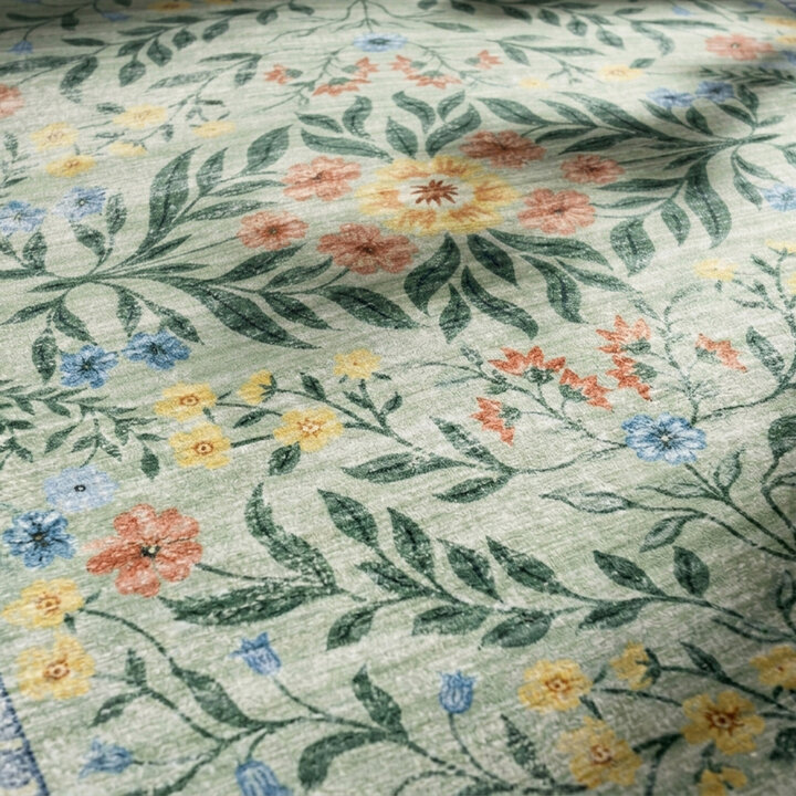 Vintage Gartenteppich - Luana Dunkelgrün - 2
