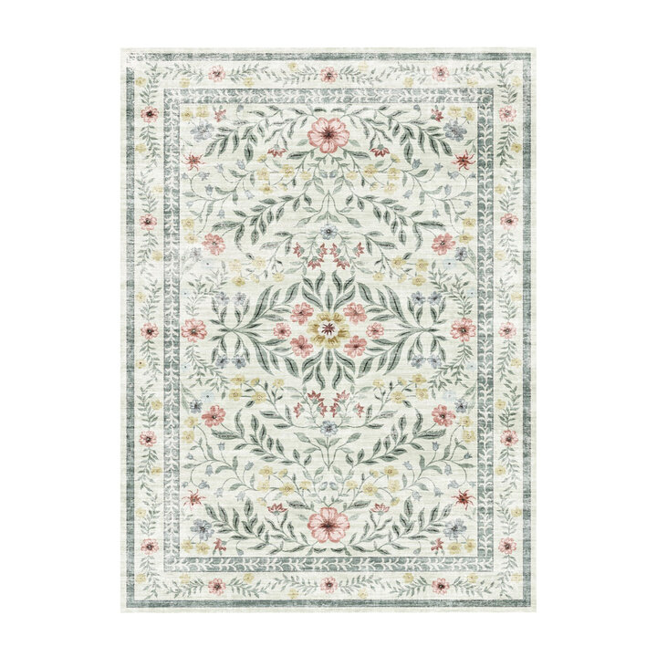 Vintage Gartenteppich - Luana Grün - 1