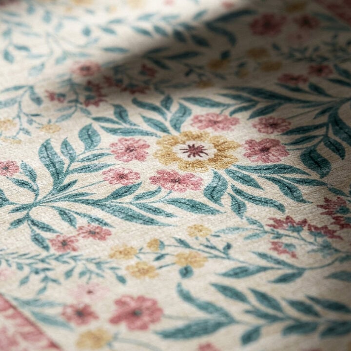 Vintage Gartenteppich Rund - Luana Bunt - 2