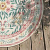 Vintage Gartenteppich Rund - Luana Bunt - thumbnail 3