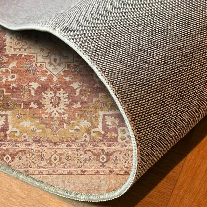 Teppich Vintage - Sage Medaillion Terracotta - 5