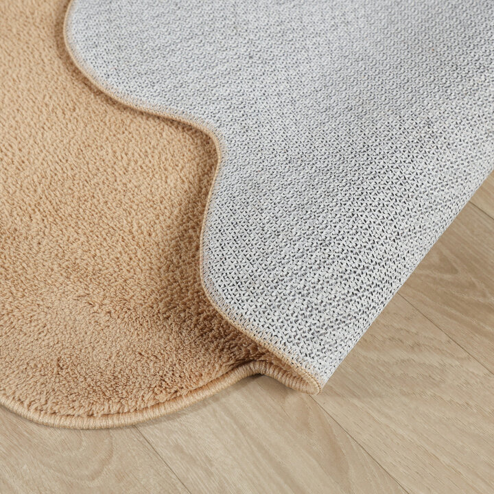 Waschbarer Teppich - Puck Braun - 5
