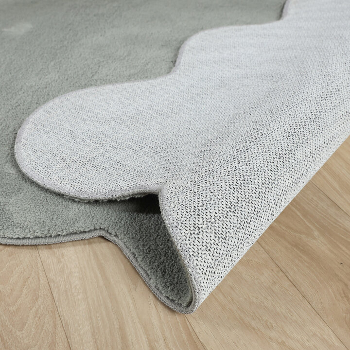 Waschbarer Teppich - Puck Grün - 5