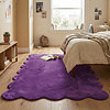 Waschbarer Teppich - Puck Lila - thumbnail