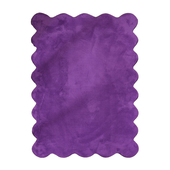 Waschbarer Teppich - Puck Lila - 1