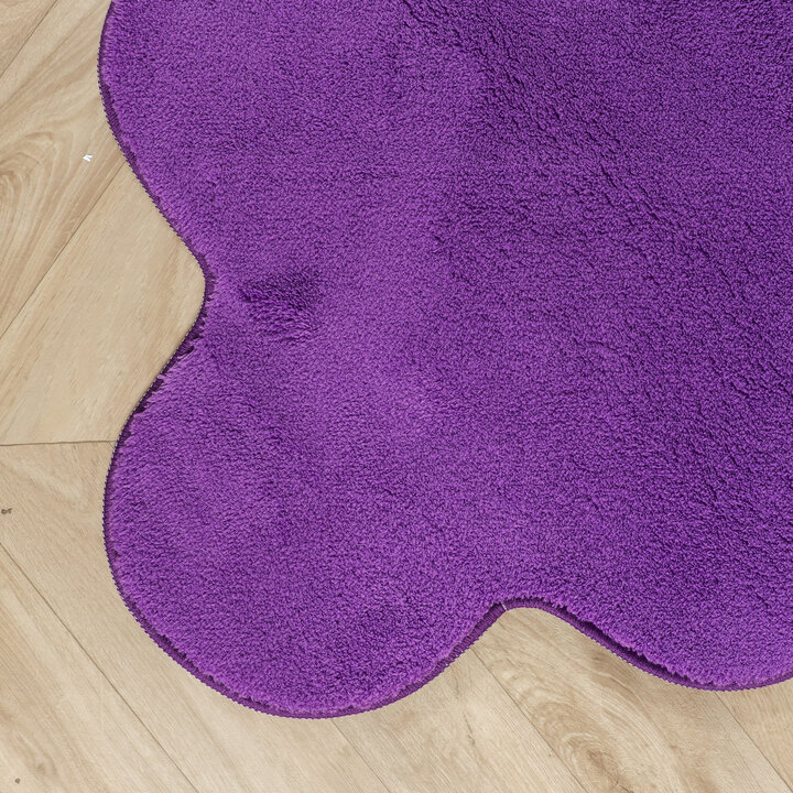 Waschbarer Teppich - Puck Lila - 3