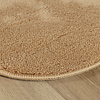 Waschbarer Teppich Rund - Puck Braun - thumbnail 4