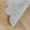 Waschbarer Teppich Rund - Puck Braun - thumbnail 5