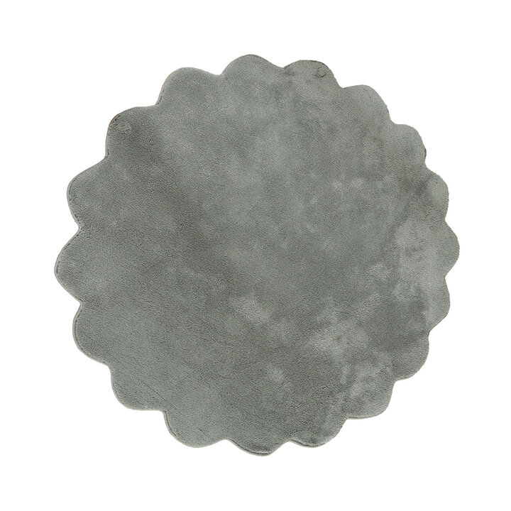 Waschbarer Teppich Rund - Puck Grün - 1