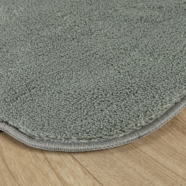 Waschbarer Teppich Rund - Puck Grün - 4