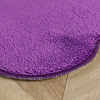 Waschbarer Teppich Rund - Puck Lila - thumbnail 4