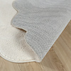 Waschbarer Teppich Rund - Puck Weiß - thumbnail 5
