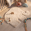 Kinderteppich - Huggy Elefant Creme - thumbnail