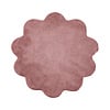 Kinderteppich Waschbar - Coco Blume Dunkelrosa - thumbnail 1