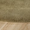Teppich Organisch - Isara Border Olivgrün - thumbnail 5