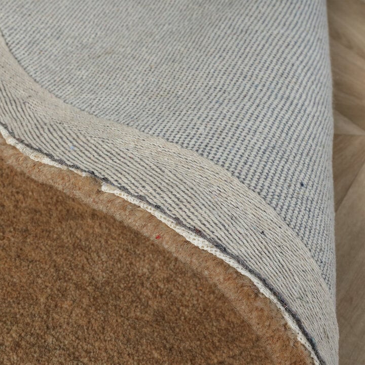 Wollteppich - Isara Border Braun - 4