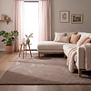 Flauschiger Teppich - Cozy Taupe - thumbnail