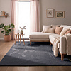 Flauschiger Teppich - Cozy Anthrazit - thumbnail