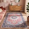 Teppich Vintage - Lily Medaillon Rot Rosa - thumbnail