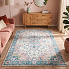 Teppich Vintage - Lily Oriental Blau Rosa - thumbnail