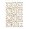 Geometrischer Outdoor Teppich - Mosaic Medina Creme - thumbnail 1
